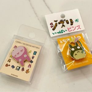Authentic Totoro brooch pin from Japan